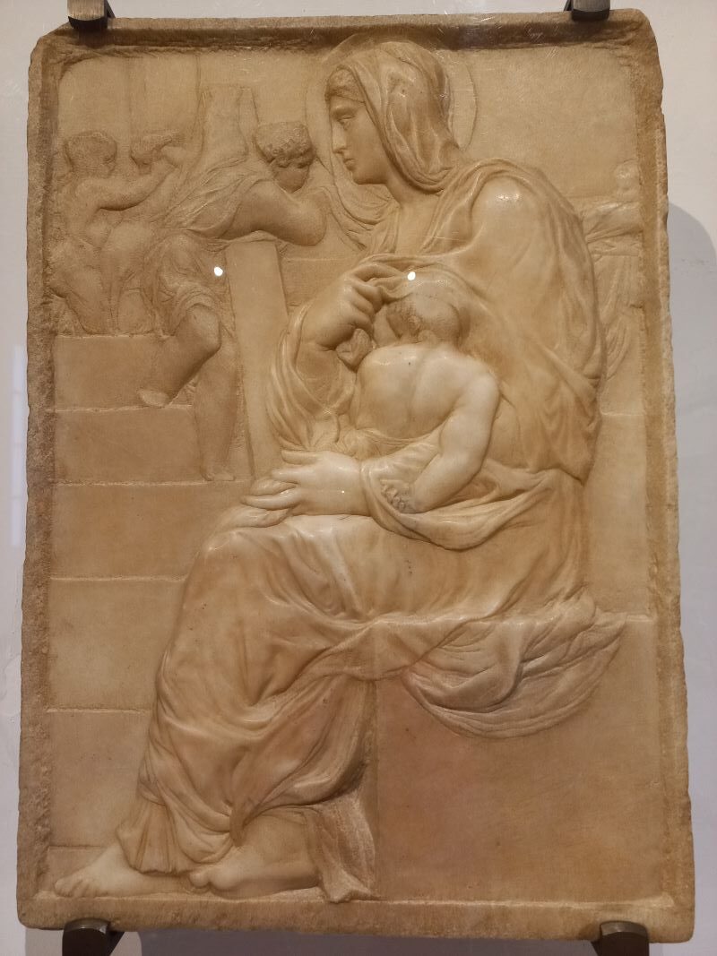 Madonna della scala di Michelangelo a Casa Buonarroti